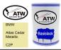 Preview: BMW, Atlas Cedar Metallic, C2P: 500ml Lackdose, von ATW Autoteile West.